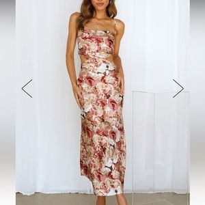 Hello Molly - Returning to You Midi Dress Rose - Size S / US 4 - NWT
